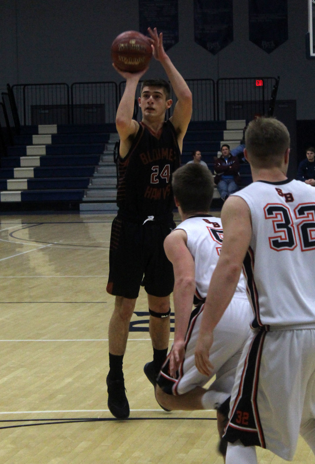 Bloomer boys basketball vs Stanley-Boyd at UW-Stout 12-1-18
